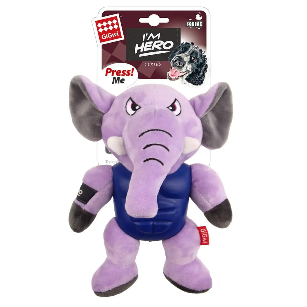 GiGwi - I’m Hero - Plush Toy Elephant