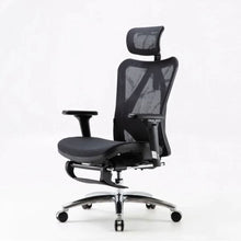 Load image into Gallery viewer, Sihoo M57 Ergonomic Office Chair, Computer Chair Desk Chair High Back Chair Breathable,3D Armrest and Lumbar Support Grey without Footrest

