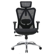 Load image into Gallery viewer, Sihoo M57 Ergonomic Office Chair, Computer Chair Desk Chair High Back Chair Breathable,3D Armrest and Lumbar Support Grey without Footrest
