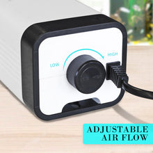 Load image into Gallery viewer, Dynamic Power Aquarium Air Pump Oxygen Hydroponic 2 Outlet 180L/H 4W
