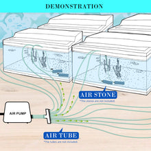 Load image into Gallery viewer, Dynamic Power Aquarium Air Pump Oxygen Hydroponic 12 Outlet 4500L/H 65W
