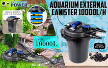 Load image into Gallery viewer, Dynamic Power Combo Aquarium Garden Filter 10000L/H + Submersible Water Pump 10000L/H

