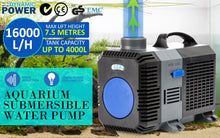 Load image into Gallery viewer, Dynamic Power Aquarium Submersible Pond Water Pump 16000L/H
