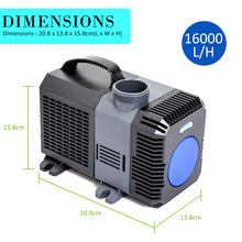 Load image into Gallery viewer, Dynamic Power Aquarium Submersible Pond Water Pump 16000L/H
