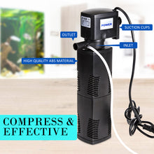 Load image into Gallery viewer, Dynamic Power Aquarium Submersible Filter 1600L/H 35W 2.5m Pond Pump
