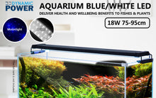 Load image into Gallery viewer, Dynamic Power 18W Aquarium Blue White LED Light for Tank 75-95cm
