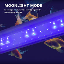 Load image into Gallery viewer, Dynamic Power 18W Aquarium Blue White LED Light for Tank 75-95cm
